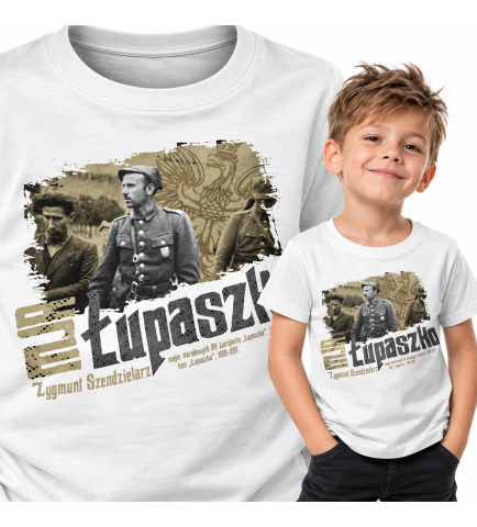 KOSZULKA DZIECIĘCA Patriotyczna  MAJOR ŁUPASZKO